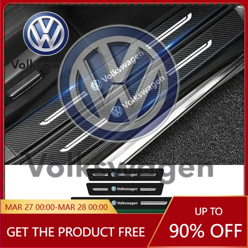Emblems For VW Volkswagen Car Sticker Car Door Sill Protector Trunk Bumper Threshold Sticker For Volkswagen Passat Tiguan Golf B
Emblems For VW Volkswagen Car Sticker Car Door Sill Protector Trunk Bumper Threshold Sticker For Volkswagen Passat Tiguan Golf B