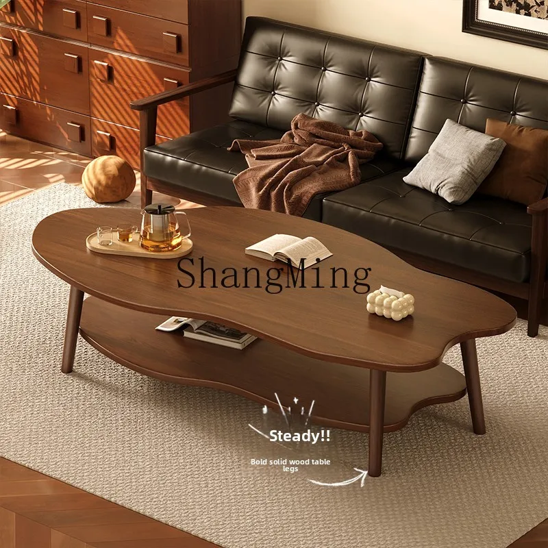 HJ small apartment double-layer sofa coffee table light luxury rental house small table modern living room household cloud table
HJ small apartment double-layer sofa coffee table light luxury rental house small table modern living room household cloud table