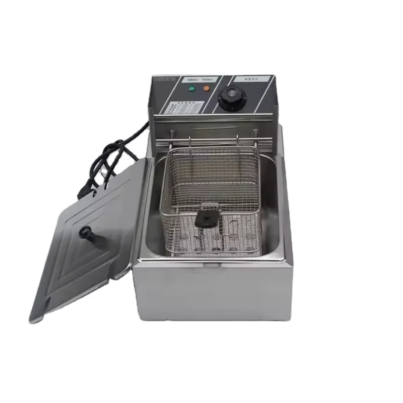 Hot-selling commercial stainless steel fryer single and double cylinder blast furnace
Hot-selling commercial stainless steel fryer single and double cylinder blast furnace
