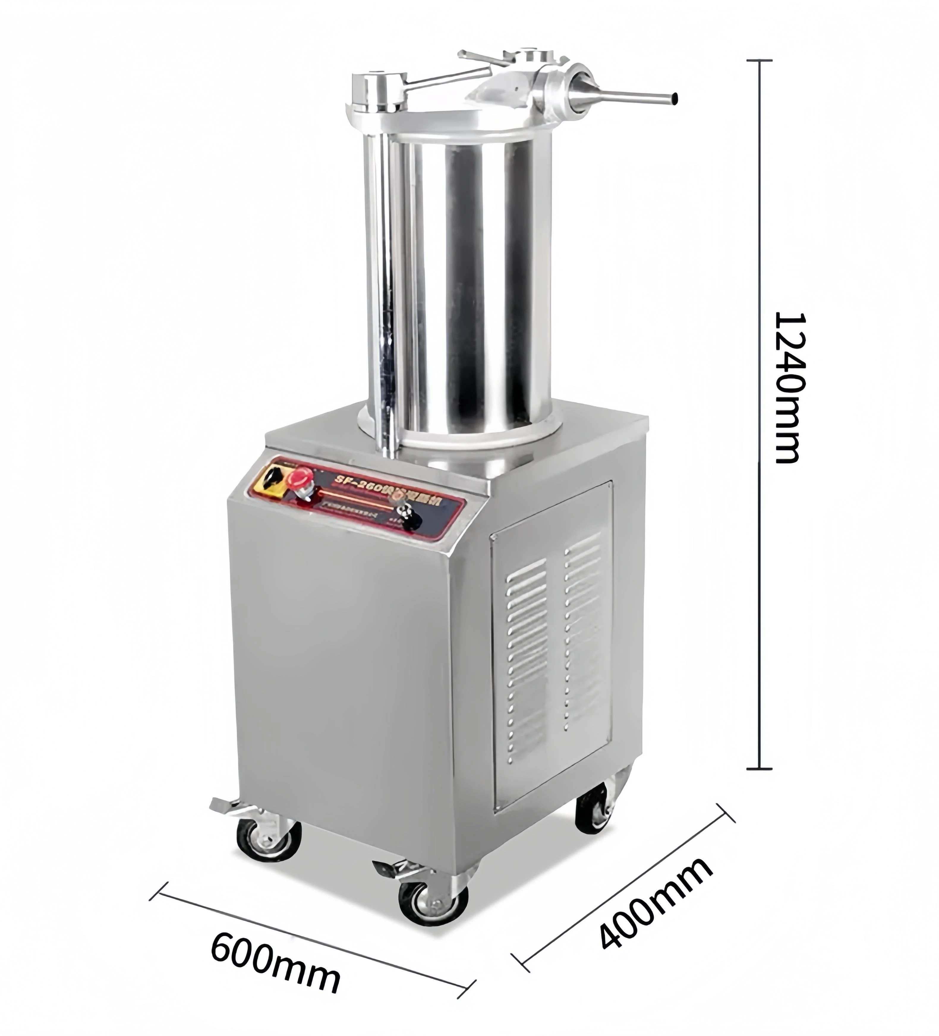 Stainless Steel 150L 260L 350L Hydraulic Sausage Stuffer Sausage Filling Machine Butcher Shop Sausage Filler
Stainless Steel 150L 260L 350L Hydraulic Sausage Stuffer Sausage Filling Machine Butcher Shop Sausage Filler