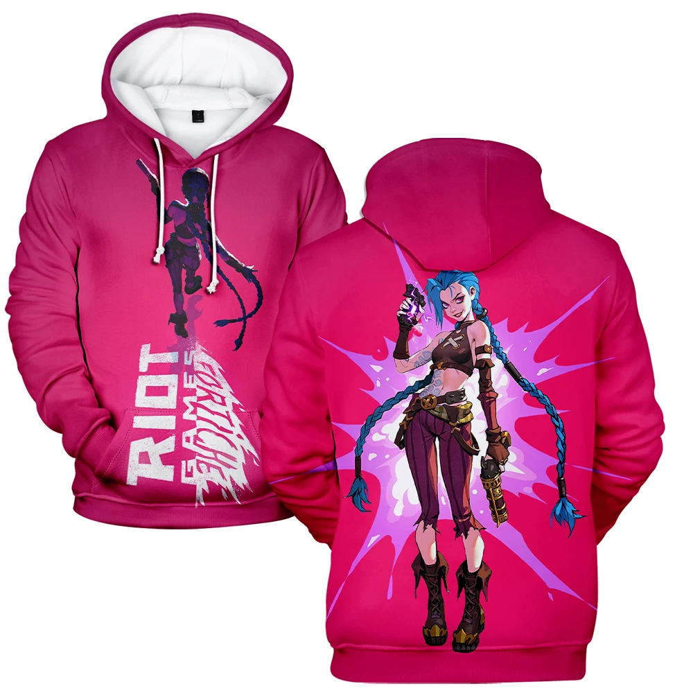 Arcane Season 2 LOL Tv Series 2024 Hoodie Long Sleeve Streetwear Women Men Hooded Sweatshirt 3D Fashion Clothes
Arcane Season 2 LOL Tv Series 2024 Hoodie Long Sleeve Streetwear Women Men Hooded Sweatshirt 3D Fashion Clothes