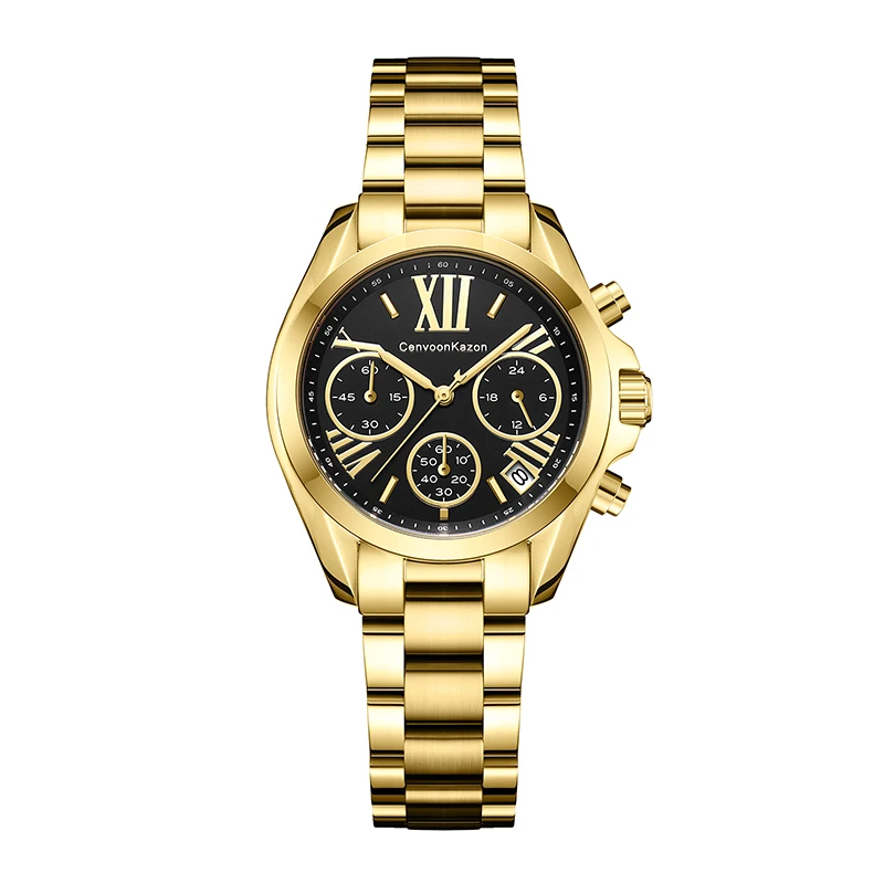 Top Brand Women Watch Stainless Steel Waterproof 30m Roman Six Hand Dial Calendar Casual Quartz Wristwatch Relogios Feminino
Top Brand Women Watch Stainless Steel Waterproof 30m Roman Six Hand Dial Calendar Casual Quartz Wristwatch Relogios Feminino