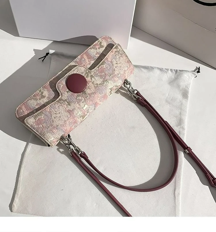Women's Niche Design Embroidered Underarm Bag for Women 2025 New Single Shoulder Bags
Women's Niche Design Embroidered Underarm Bag for Women 2025 New Single Shoulder Bags