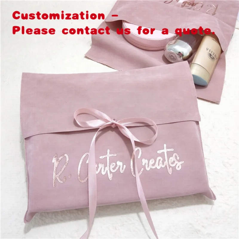 custom.Custom Large Velvet Travel Makeup Bag Double-sided Velvet Envelope Jewelry Packaging Pouch With Bow-knot Dust Cov
custom.Custom Large Velvet Travel Makeup Bag Double-sided Velvet Envelope Jewelry Packaging Pouch With Bow-knot Dust Cov