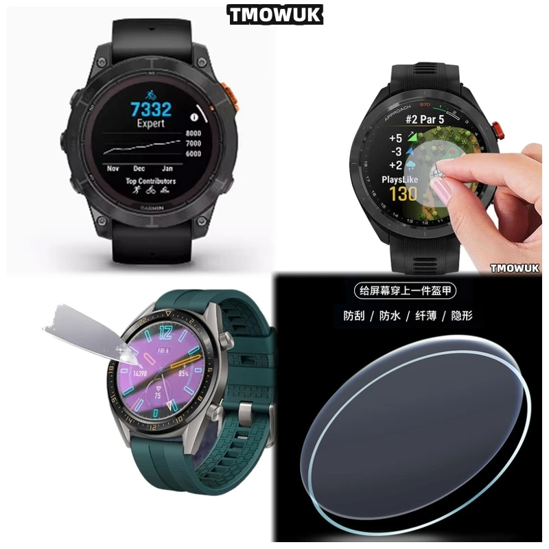 For Garmin Fenix 7 7S 7X Pro Anti-Scratch 9H Hardness HD Tempered Glass Screen Protector Smart Watch Film
For Garmin Fenix 7 7S 7X Pro Anti-Scratch 9H Hardness HD Tempered Glass Screen Protector Smart Watch Film