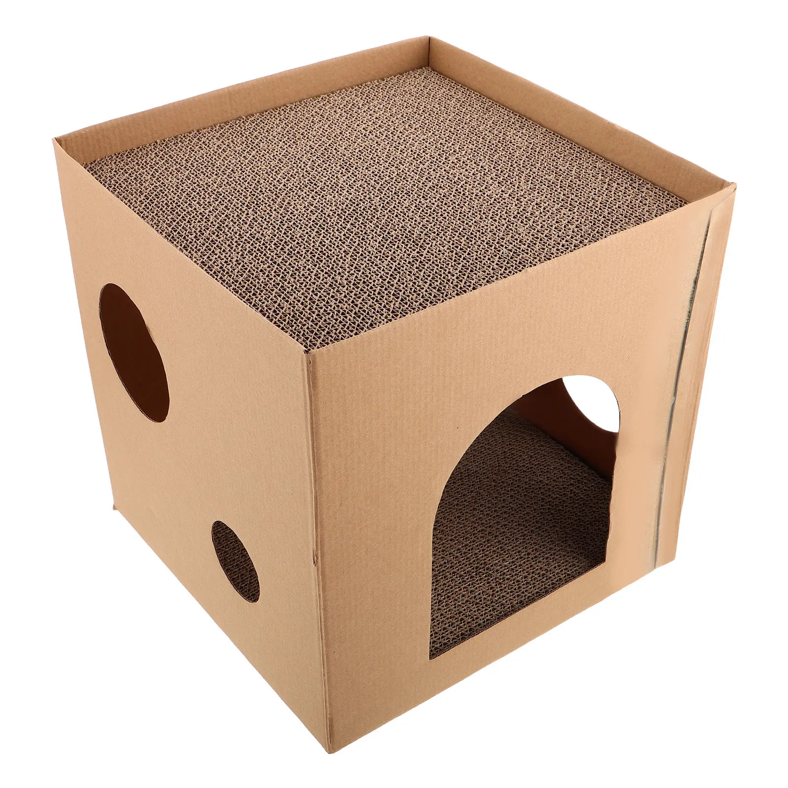 Square Cat Scratcher Nest Corrugated Cardboard Durable Scratch Pad Resting Bed Cat Cardboard Kitten
Square Cat Scratcher Nest Corrugated Cardboard Durable Scratch Pad Resting Bed Cat Cardboard Kitten