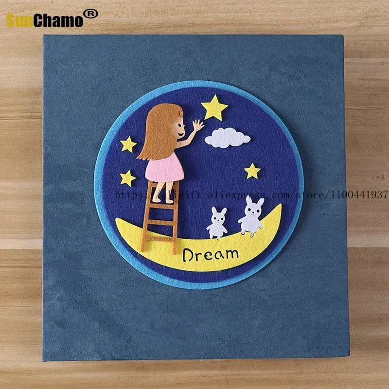 Большие самоклеящиеся фотоальбомы ручной работы, набор для детей, сделай сам, семейный альбом памяти, 26X27 см, 5x7
Большие самоклеящиеся фотоальбомы ручной работы, набор для детей, сделай сам, семейный альбом памяти, 26X27 см, 5x7