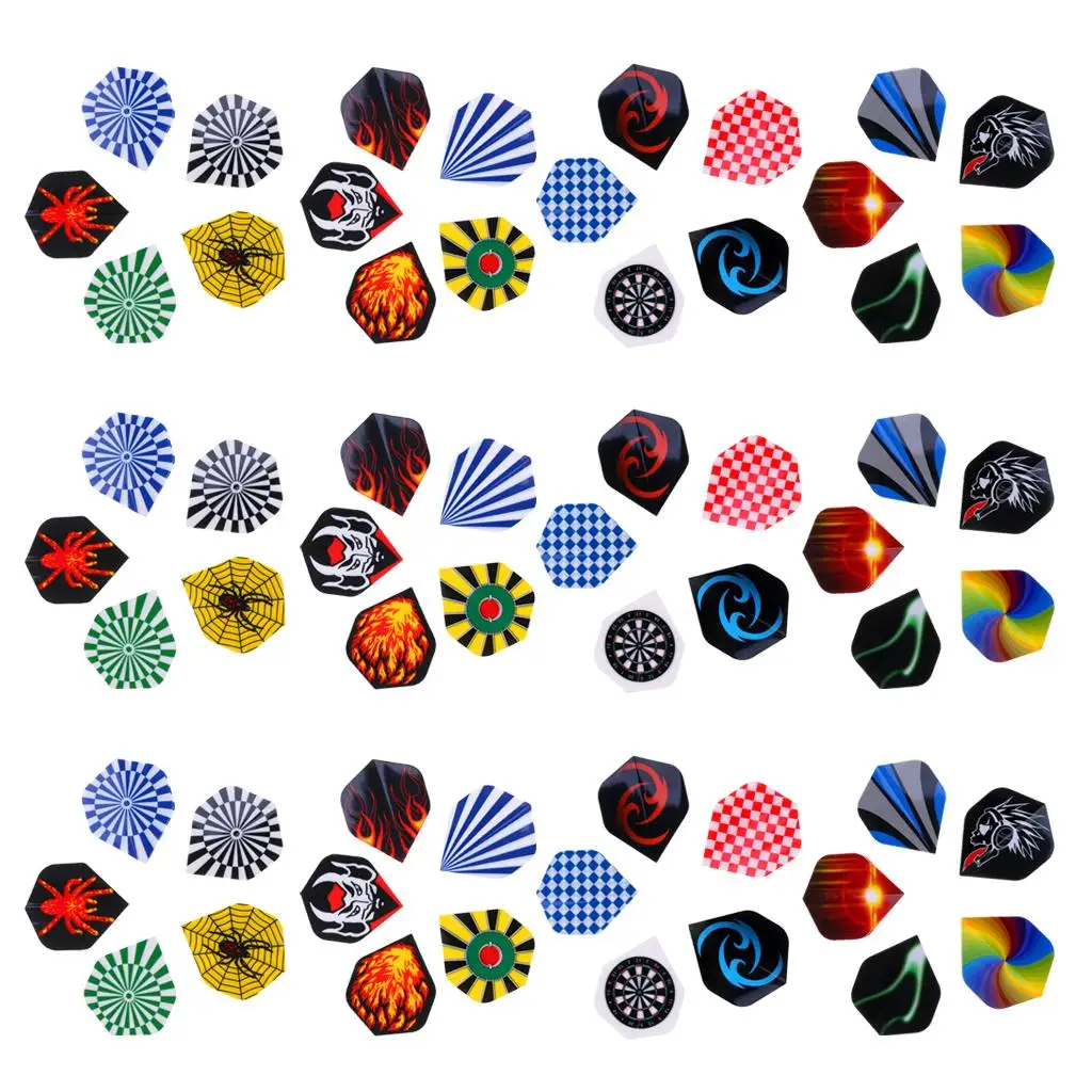 PET Dart Flights Standard Size Multicolor Darts Accessory Professional Darts Fin for Steel Tip Darts Dartboard
PET Dart Flights Standard Size Multicolor Darts Accessory Professional Darts Fin for Steel Tip Darts Dartboard