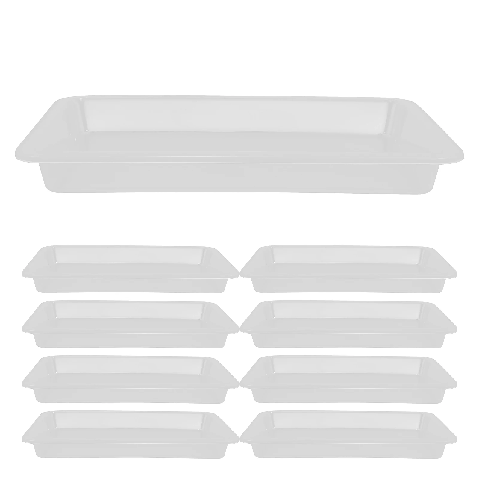 10pcs Plastic Stackable Transparent Craft Storage Bead Sensory Plastic Tray Organizing Container
10pcs Plastic Stackable Transparent Craft Storage Bead Sensory Plastic Tray Organizing Container