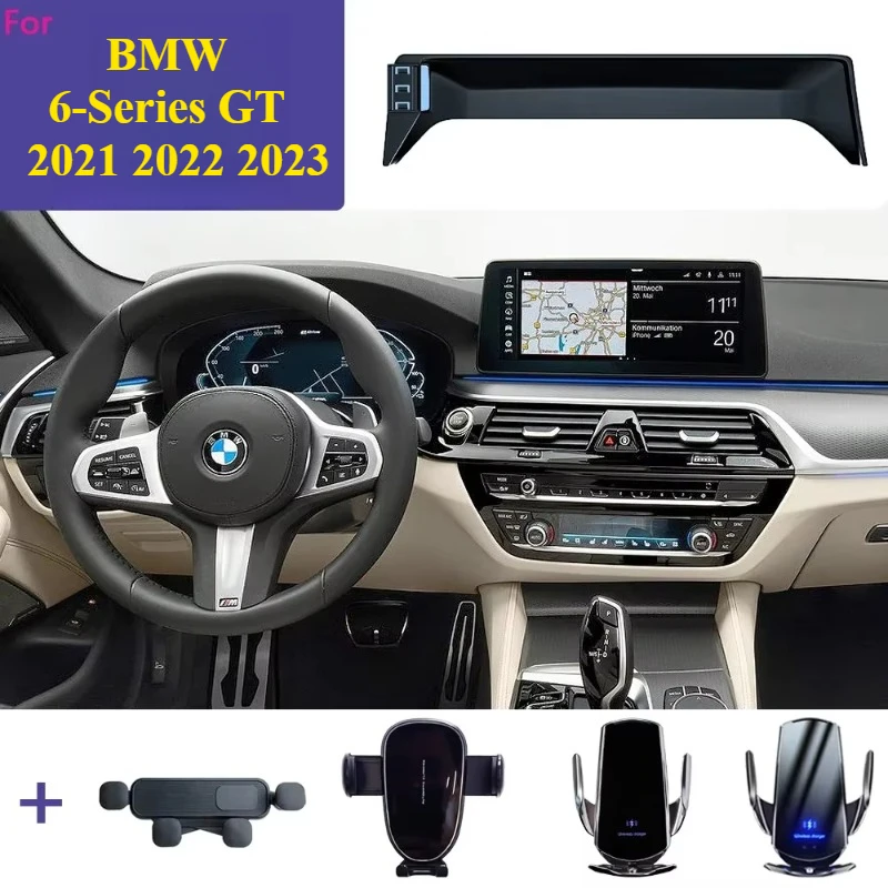 Автомобильный держатель телефона для BMW 6-Series GT G32 2021 2022 2023 Мультимедийный экран Крепления для мобильного телефона с фиксированной базой Подставка для беспроводной зарядки
Автомобильный держатель телефона для BMW 6-Series GT G32 2021 2022 2023 Мультимедийный экран Крепления для мобильного телефона с фиксированной базой Подставка для беспроводной зарядки