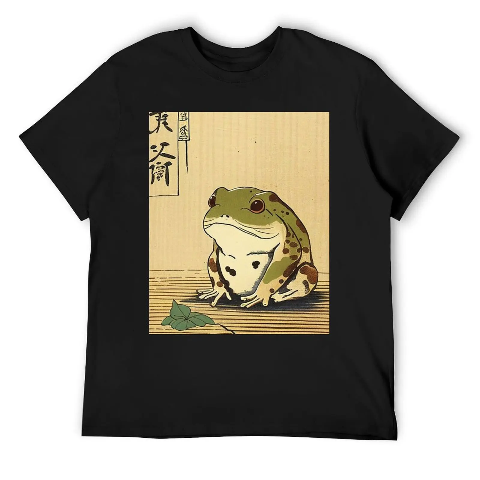 Sad Frog Japanese Wall Art T-Shirt graphics designer shirts blacks customizeds heavy weight t shirts for men
Sad Frog Japanese Wall Art T-Shirt graphics designer shirts blacks customizeds heavy weight t shirts for men