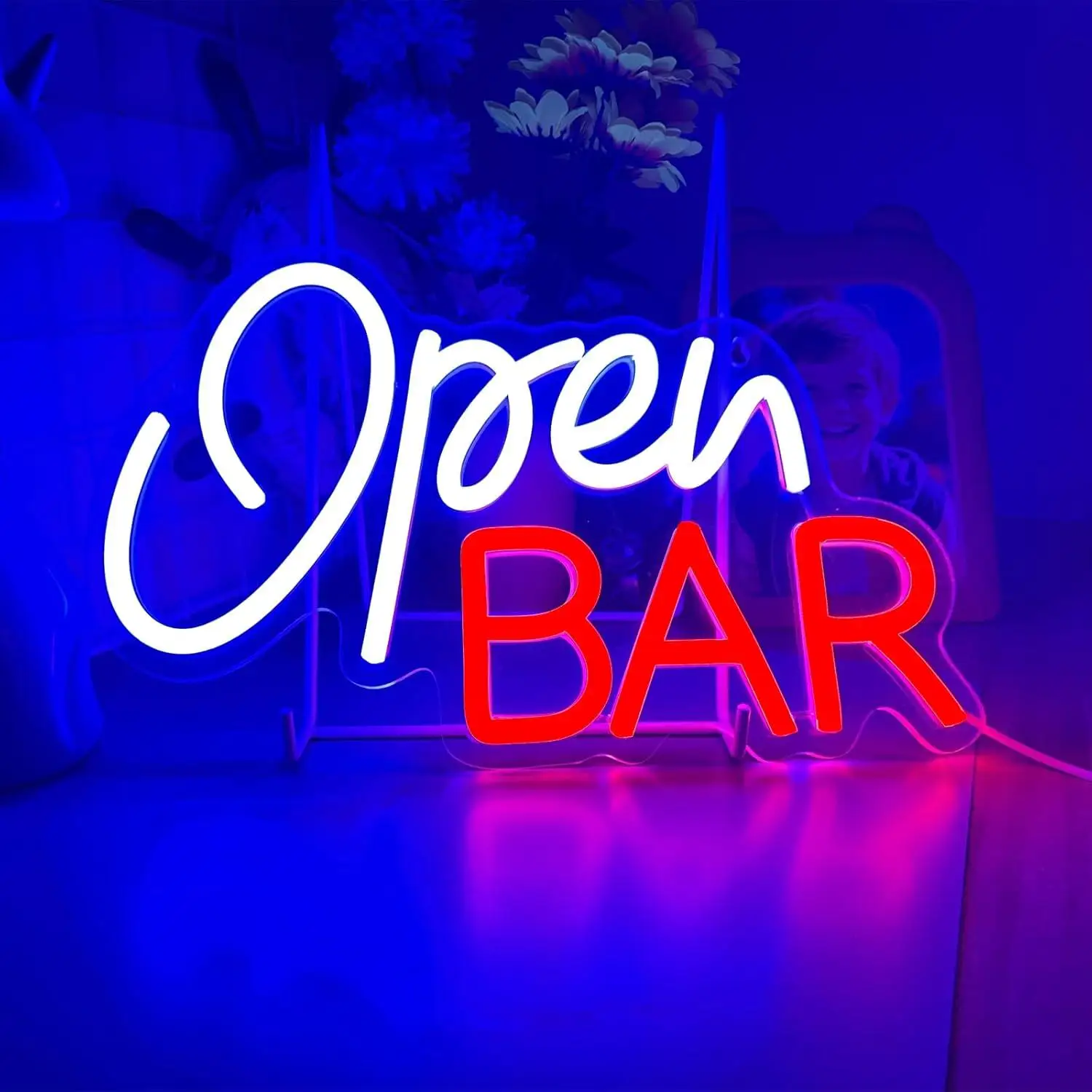 Open Bar Neon Sign USB Dimmable LED Light for Front Window Bar Man Cave Pub Party Club Art Wall Decor Gifts Business Bar Signs
Open Bar Neon Sign USB Dimmable LED Light for Front Window Bar Man Cave Pub Party Club Art Wall Decor Gifts Business Bar Signs