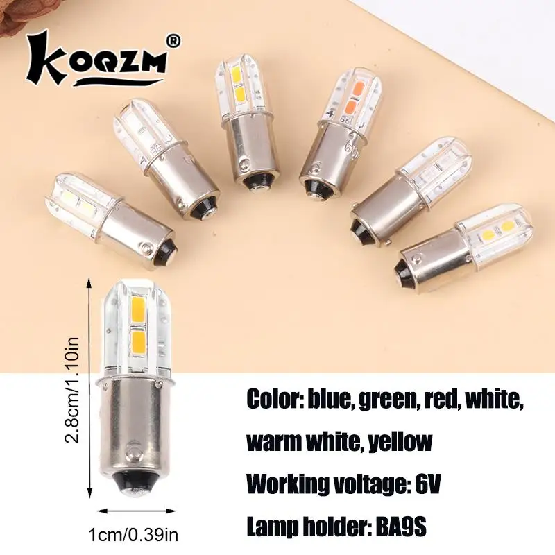 BA9S Led Bulb 6V Upgrade Bulbs 4LED Lamp Replacement For Flashlight Headlight Motor Bicycle Lighting Instrument LED Bulb
BA9S Led Bulb 6V Upgrade Bulbs 4LED Lamp Replacement For Flashlight Headlight Motor Bicycle Lighting Instrument LED Bulb