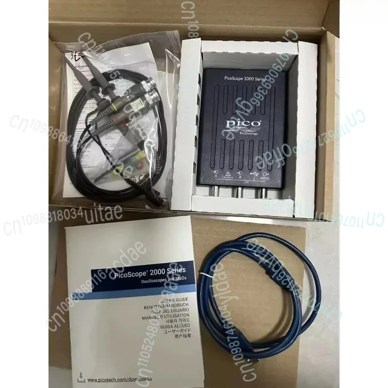 PICOSCOPE 2204A PICO TECHNOLOGY PC USB Oscilloscope, PicoScope 2000, 2 Cha-nnel, 10 MHz, 100 MSPS, 8 kpts, 35 ns
PICOSCOPE 2204A PICO TECHNOLOGY PC USB Oscilloscope, PicoScope 2000, 2 Cha-nnel, 10 MHz, 100 MSPS, 8 kpts, 35 ns