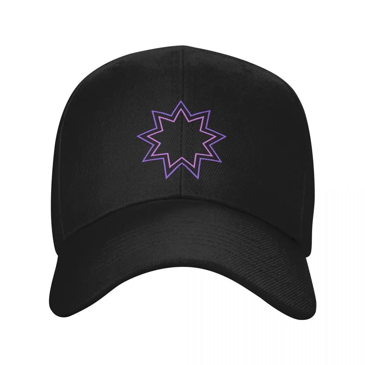 Purple Enneagram of Bahá’í Faith Baseball Cap Mountaineering hiking hat Icon Men Golf Wear Women's
Purple Enneagram of Bahá’í Faith Baseball Cap Mountaineering hiking hat Icon Men Golf Wear Women's