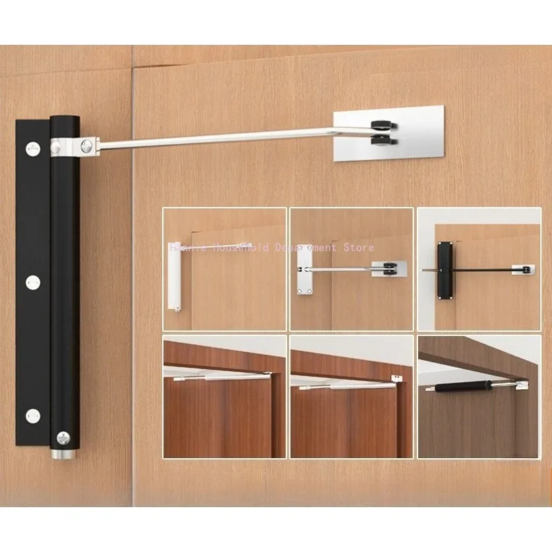Aluminum Alloy Small Door Closer Home Automatic Door Closing Device Wooden Door Spring Closer Household Hardware Accessories
Aluminum Alloy Small Door Closer Home Automatic Door Closing Device Wooden Door Spring Closer Household Hardware Accessories