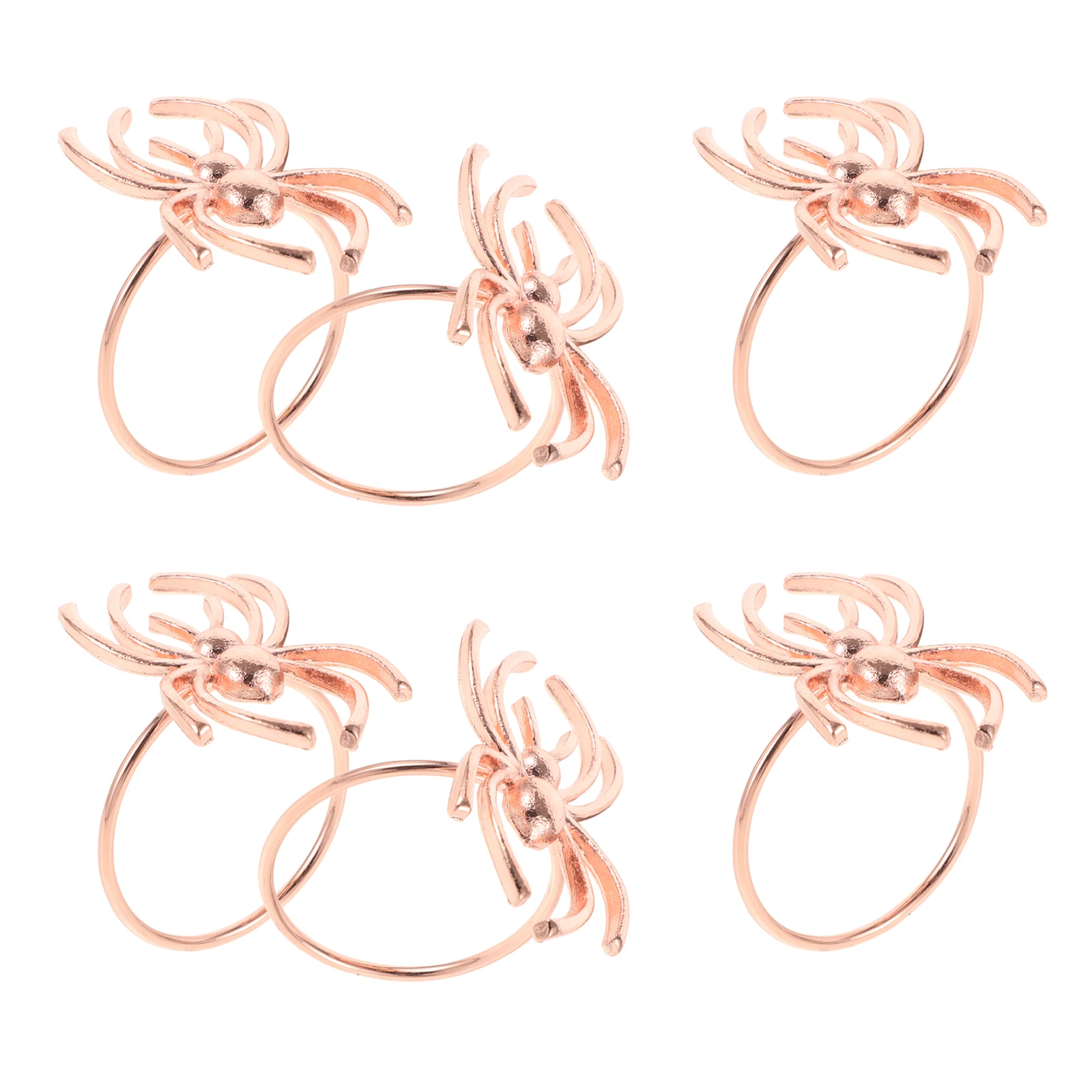 6 pcs Napkin Ring Buckle Vintage Halloween Spider Decorations for Restaurant Hotel Bar Cafe Party Kitchen Supplies
6 pcs Napkin Ring Buckle Vintage Halloween Spider Decorations for Restaurant Hotel Bar Cafe Party Kitchen Supplies