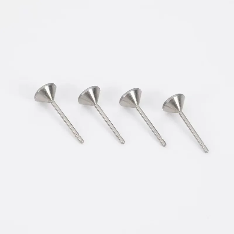 30Pcs/Lot Titanium Steel Straight Earring Posts Blank Bezel Setting DIY Stud Earrings Base Accessories Without Backs
30Pcs/Lot Titanium Steel Straight Earring Posts Blank Bezel Setting DIY Stud Earrings Base Accessories Without Backs