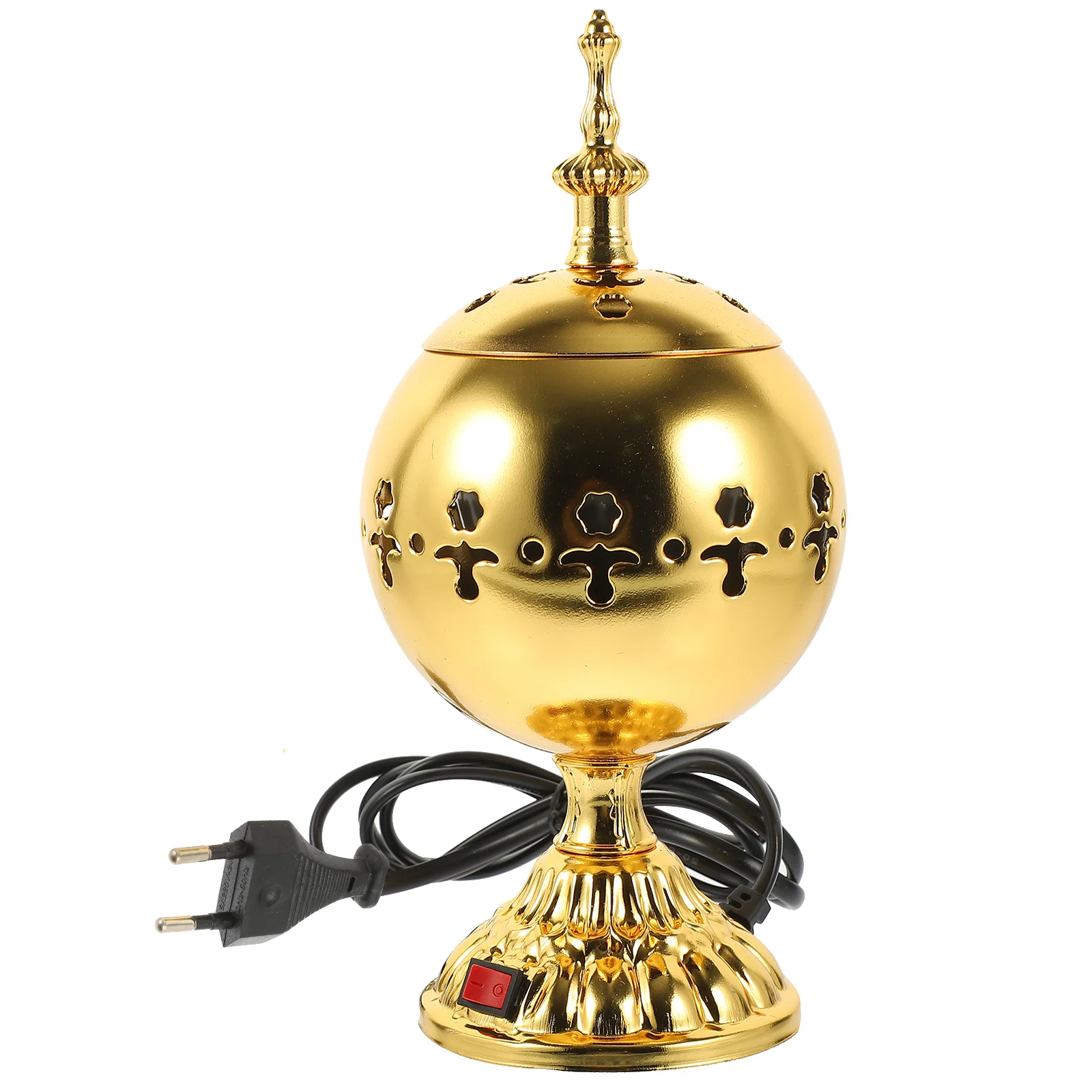 Plug-in Incense Burner Unique Shape Ornament Desktop Bright Color Holder Censer Iron Lightweight
Plug-in Incense Burner Unique Shape Ornament Desktop Bright Color Holder Censer Iron Lightweight
