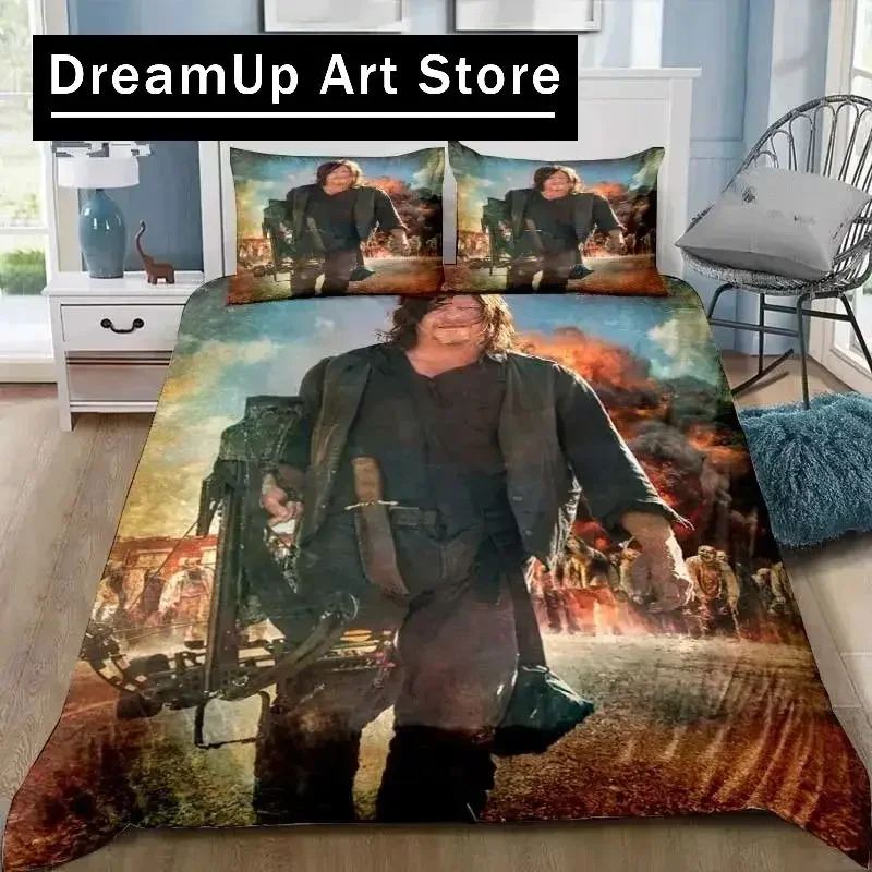Комплект постельного белья Walking Dead Daryl Dixon Wings Mark для мальчиков и девочек Twin Queen, полноразмерный пододеяльник, наволочка, кровать для взрослых, спальня
Комплект постельного белья Walking Dead Daryl Dixon Wings Mark для мальчиков и девочек Twin Queen, полноразмерный пододеяльник, наволочка, кровать для взрослых, спальня