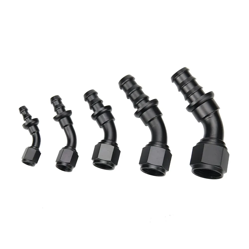 Нажимной конец шланга AN4 AN6 AN8 AN10 AN12 0 45 90 180 градусов для резиновой топливной магистрали Комплект масляного радиатора Адаптер шланга
Нажимной конец шланга AN4 AN6 AN8 AN10 AN12 0 45 90 180 градусов для резиновой топливной магистрали Комплект масляного радиатора Адаптер шланга