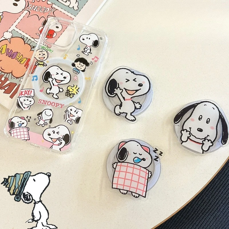 Snoopyed Cartoon Magnetic Airbag Phone Holder Multi-function Lazy Foldable Finger Stand Anti-drop Portable Mobile Phone Back
Snoopyed Cartoon Magnetic Airbag Phone Holder Multi-function Lazy Foldable Finger Stand Anti-drop Portable Mobile Phone Back