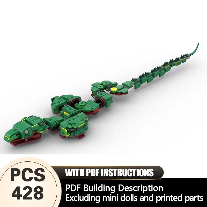 Creators Animal Series Model MOC Building Bricks Green Snake Modular Technology Gifts Holiday Assemble Children Toys Suit
Creators Animal Series Model MOC Building Bricks Green Snake Modular Technology Gifts Holiday Assemble Children Toys Suit