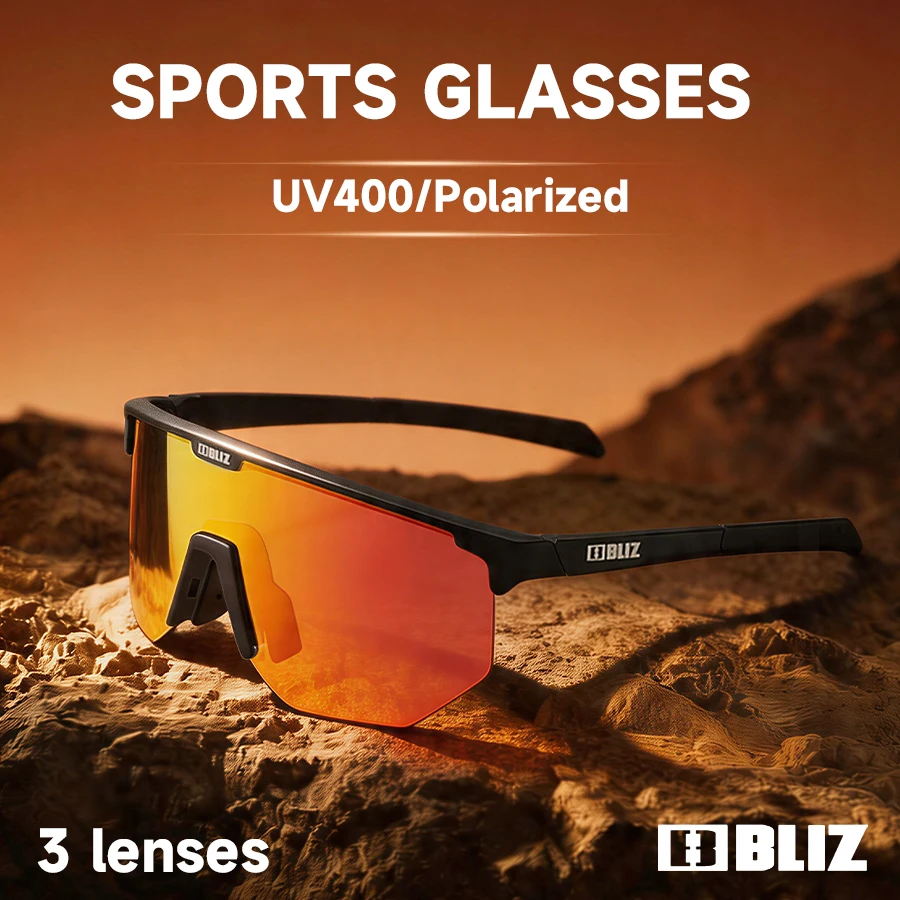 B BLIZ Hero Multifunctional Polarized Sports Sunglasses UV400 Lightweight Cycling Glasses Unisex Biking Fishing Hiking Skiing
B BLIZ Hero Multifunctional Polarized Sports Sunglasses UV400 Lightweight Cycling Glasses Unisex Biking Fishing Hiking Skiing