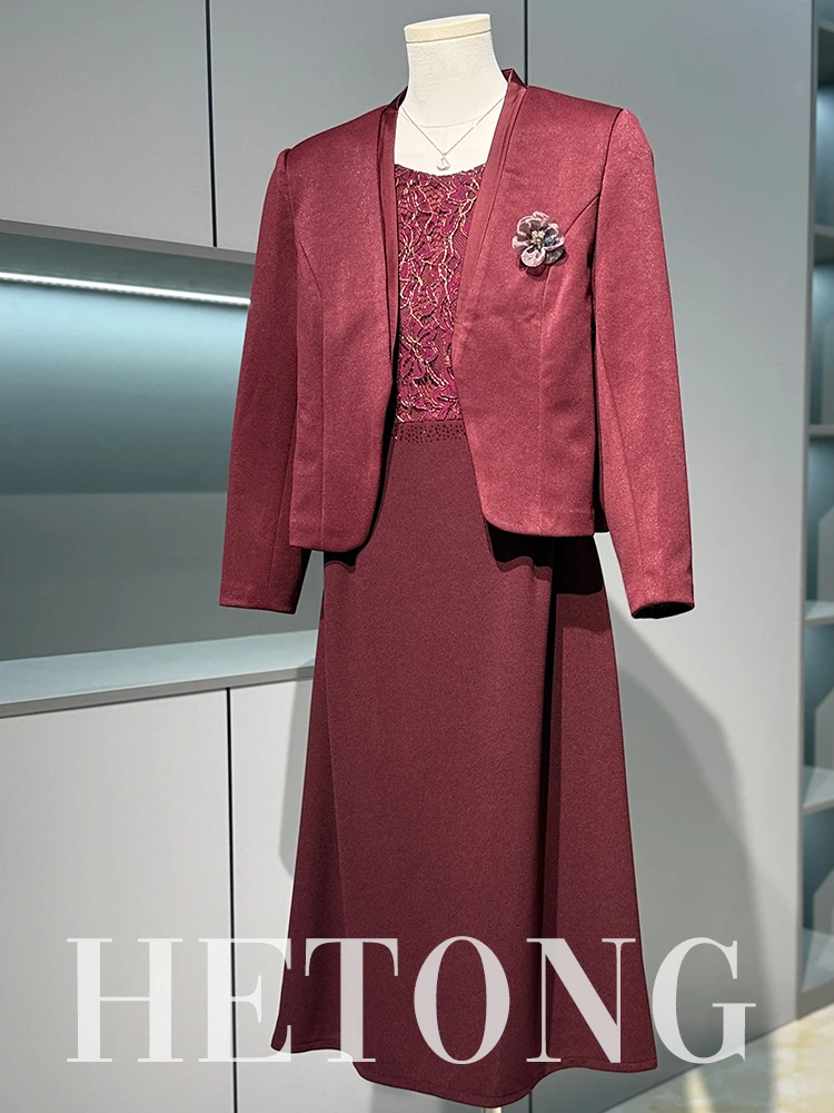 Ele Комплект из двух предметов, свадебное платье для женщин, хлопковая бархатная ткань для мам, расшитая бисером, V-Ne, длинная юбка средней длины светом от Rose Lotus
Ele Комплект из двух предметов, свадебное платье для женщин, хлопковая бархатная ткань для мам, расшитая бисером, V-Ne, длинная юбка средней длины светом от Rose Lotus