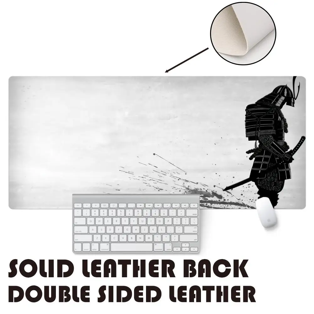 Mouse Pad Mouse Pad B-Black and white samurai Gaming MousePad desk accessories Waterproof PU Mouse pad large bureau Hot desk mat Leather Mouse Mat Gamer
Mouse Pad Mouse Pad B-Black and white samurai Gaming MousePad desk accessories Waterproof PU Mouse pad large bureau Hot desk mat Leather Mouse Mat Gamer