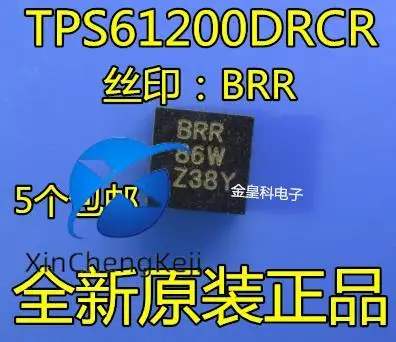 10 шт. оригинальный новый шелкография TPS61200DRCR QFN10: встроенный переключатель повышающего преобразователя BRR
10 шт. оригинальный новый шелкография TPS61200DRCR QFN10: встроенный переключатель повышающего преобразователя BRR