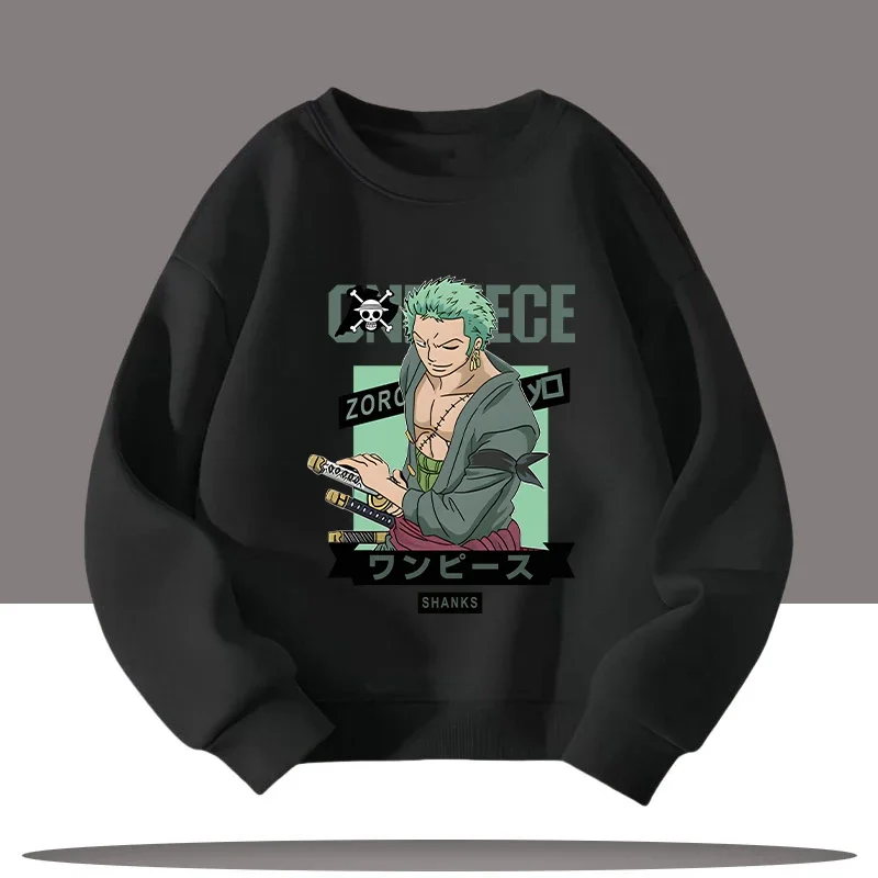 New One Piece Boy Hoodie for Children - Round Neck Sweatshirt - Spring/Autumn Jacket - Luffy Cartoon Print - Girls' Casual Top
New One Piece Boy Hoodie for Children - Round Neck Sweatshirt - Spring/Autumn Jacket - Luffy Cartoon Print - Girls' Casual Top