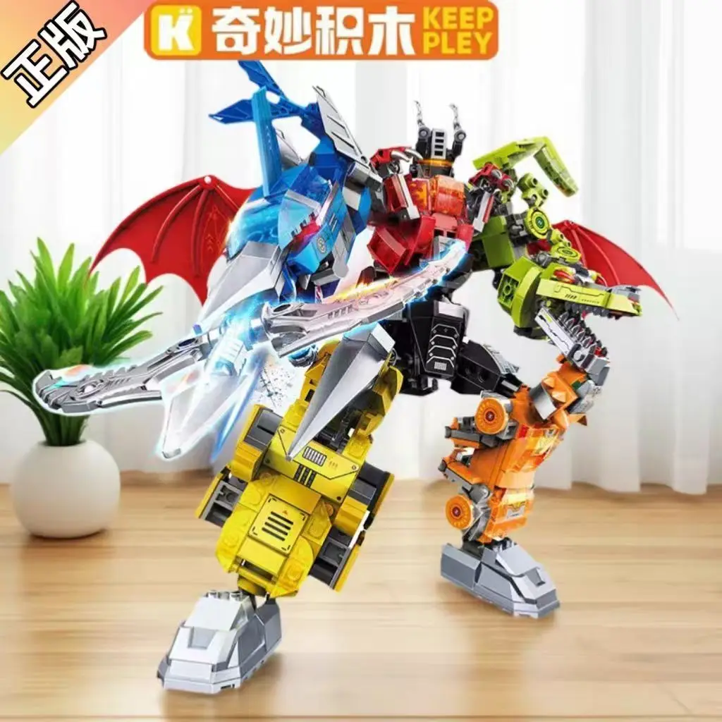 Magic Building Blocks Beast King 6 In 1 Combined Deformation Assembled Educational Toy Collectible Figure Ornament Gift
Magic Building Blocks Beast King 6 In 1 Combined Deformation Assembled Educational Toy Collectible Figure Ornament Gift