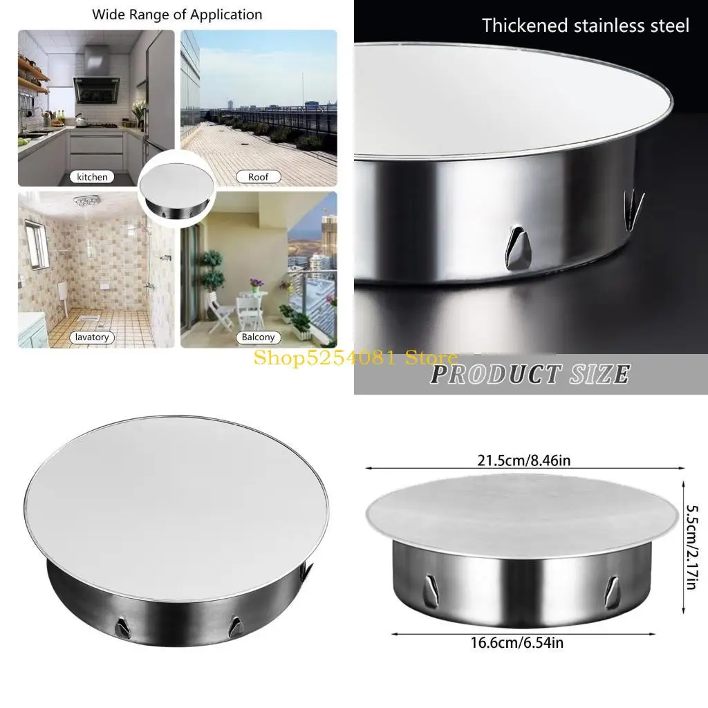 AXYC 150mm Stainless Oven Pipe Caps Heat Resistant Chimney Seal Chimney Pipe Cover
AXYC 150mm Stainless Oven Pipe Caps Heat Resistant Chimney Seal Chimney Pipe Cover