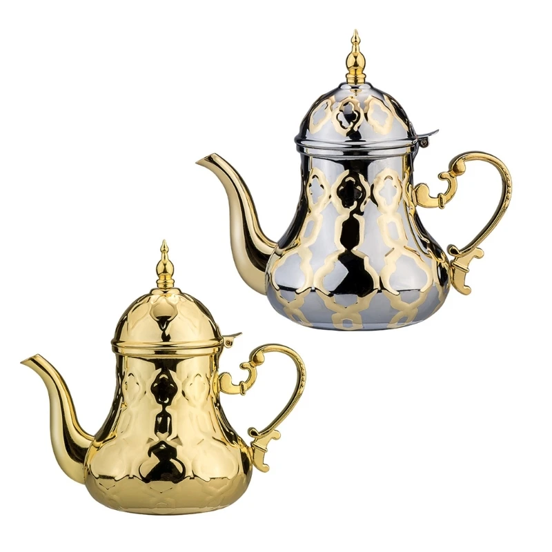 N0HB Multipurpose Serving Pots Stainless Steel Coffee Pots Professional Water Pots
N0HB Multipurpose Serving Pots Stainless Steel Coffee Pots Professional Water Pots