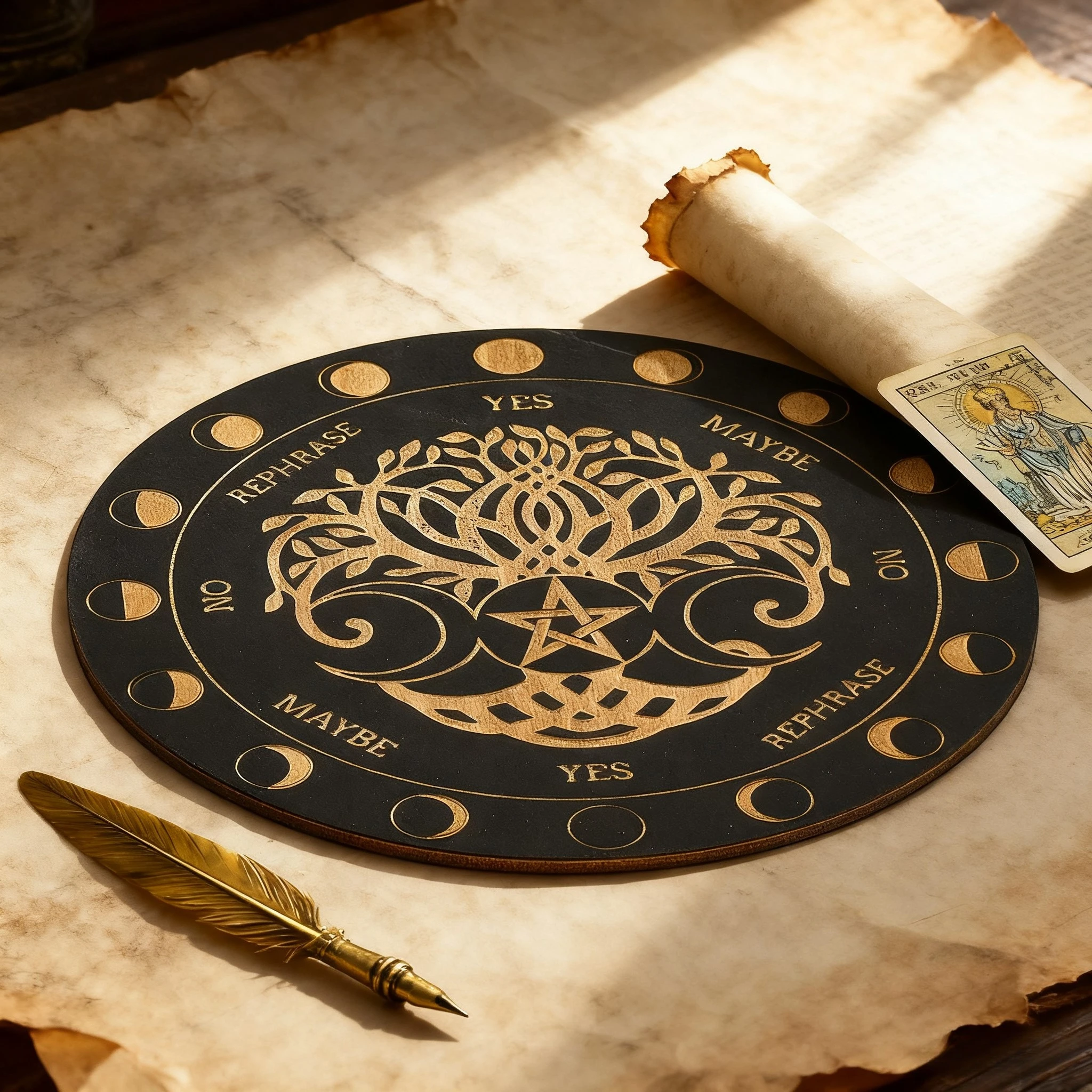 Деревянная доска с маятником из жизни дерева, фаза Луны, медитация, гадание, алтарь Викка, метафизическая энергия, ритуальные инструменты, принадлежности
Деревянная доска с маятником из жизни дерева, фаза Луны, медитация, гадание, алтарь Викка, метафизическая энергия, ритуальные инструменты, принадлежности