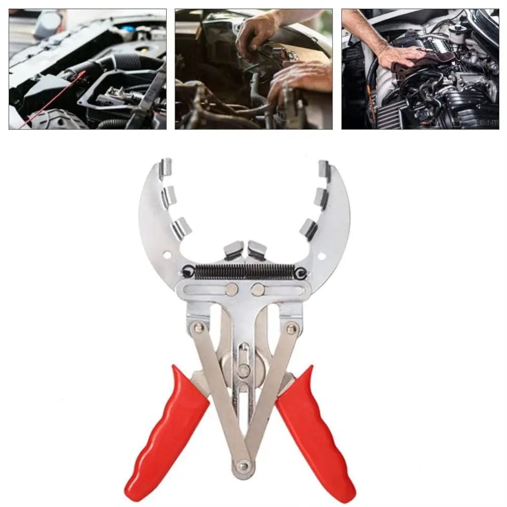 Pliers Quick Installer Piston Ring Clamp Red Durable Ring Compressor Pliers Quick Remover Anti-slip Ring Remover Tool Car Auto
Pliers Quick Installer Piston Ring Clamp Red Durable Ring Compressor Pliers Quick Remover Anti-slip Ring Remover Tool Car Auto