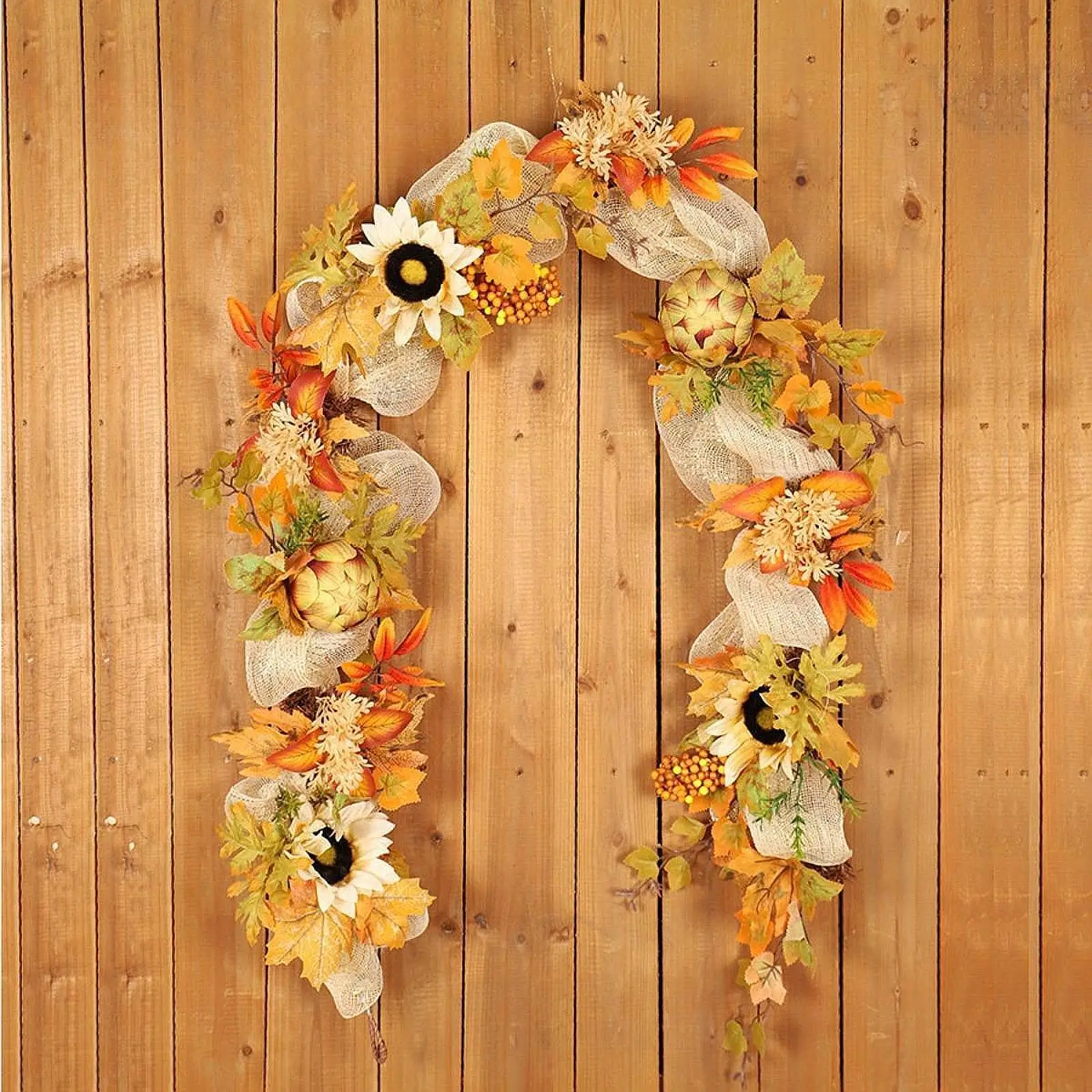 Fall Wreath Front Door Wreath Handmade Wall Decoration Artificial Maple Leaf Simulated Sunflower for Home Decor Multifunctional
Fall Wreath Front Door Wreath Handmade Wall Decoration Artificial Maple Leaf Simulated Sunflower for Home Decor Multifunctional