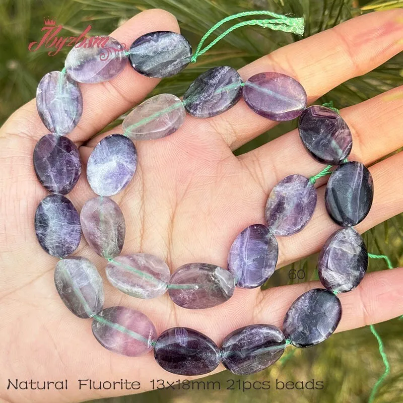 13x18mm Natural Fluorite Quartz Amethyst Agate Oval Drop Shape Stone Beads Loose Strand 15" For DIY Necklace Jewelry Making
13x18mm Natural Fluorite Quartz Amethyst Agate Oval Drop Shape Stone Beads Loose Strand 15" For DIY Necklace Jewelry Making