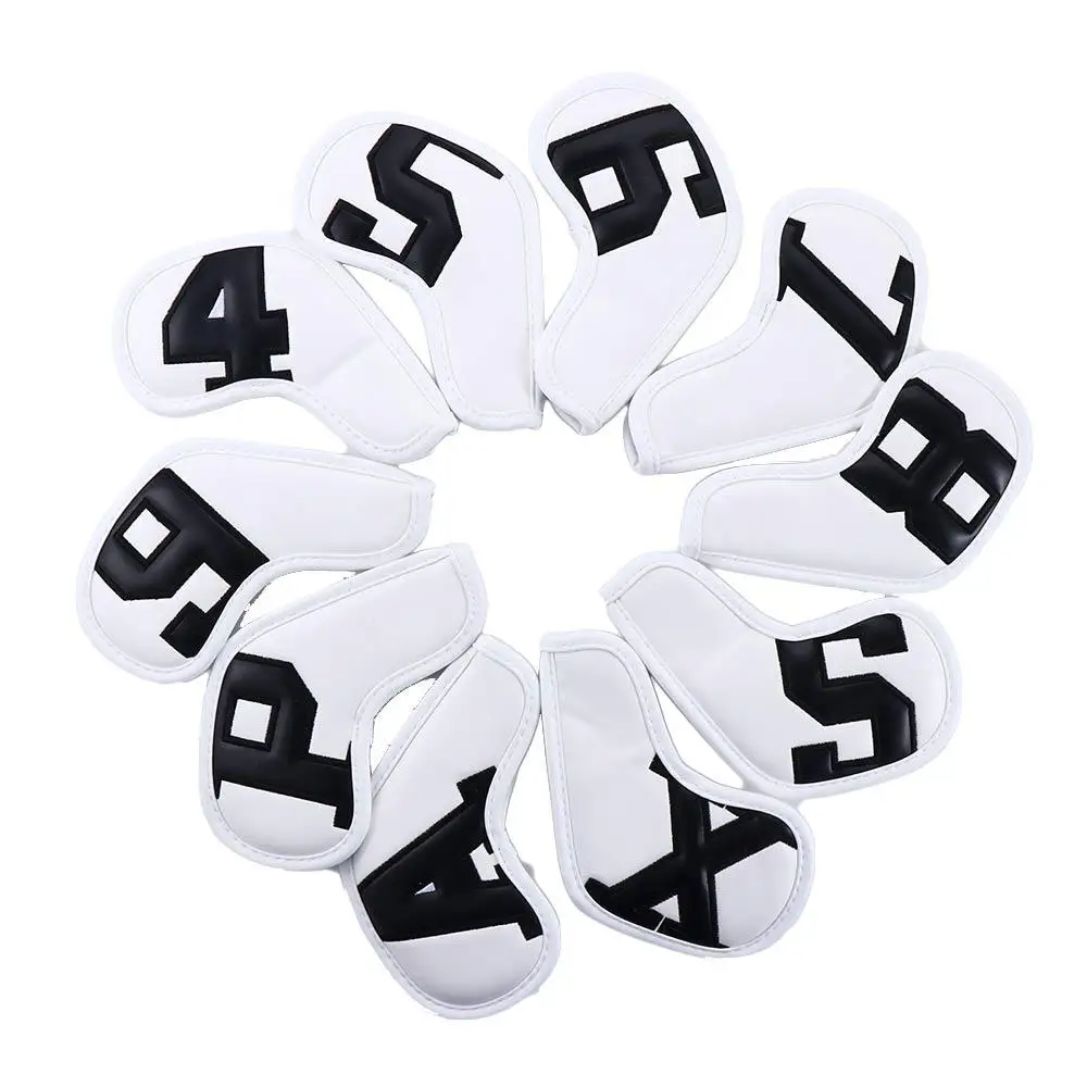 6 Clors High-end PU Leather Dustproof Covers 4-9 ASPX Protective Cover Golf Club Head Covers Golf Iron Covers Golf Wedge Cover
6 Clors High-end PU Leather Dustproof Covers 4-9 ASPX Protective Cover Golf Club Head Covers Golf Iron Covers Golf Wedge Cover