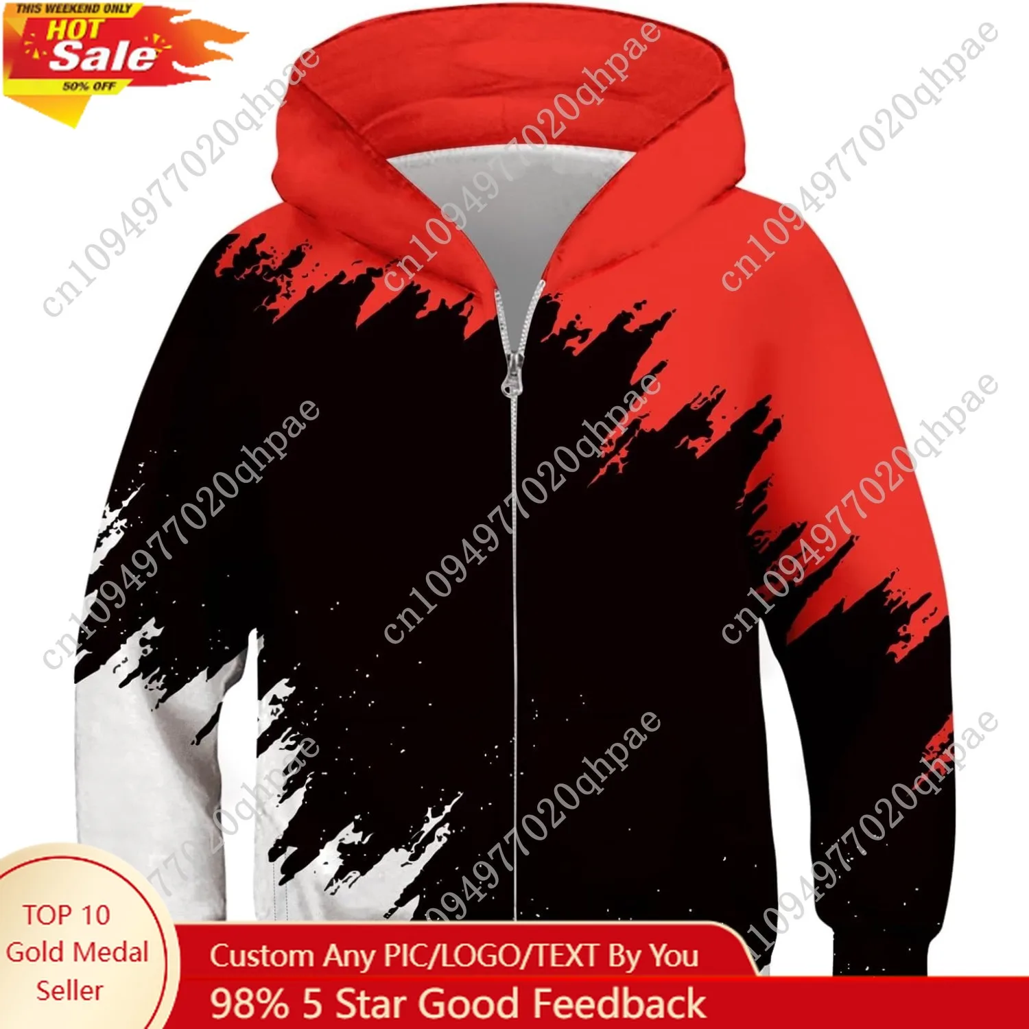 Idgreatim 6-14T Boys Zip Up Hoodies Kids 3D Graphic Hoody Sweatshirt Zipper Pullover with Pockets
Idgreatim 6-14T Boys Zip Up Hoodies Kids 3D Graphic Hoody Sweatshirt Zipper Pullover with Pockets