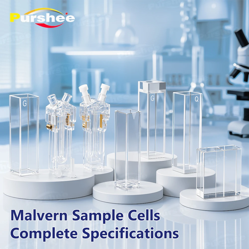 Malvern Anton Paar Compatible Zeta Potential Particle Size Sample Cells Quartz Cuvette Flow-Through Cell for DLS Analysis
Malvern Anton Paar Compatible Zeta Potential Particle Size Sample Cells Quartz Cuvette Flow-Through Cell for DLS Analysis