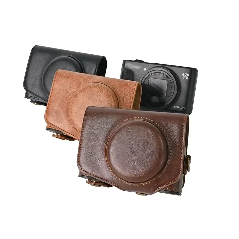 For Canon PowerShot SX740 HS SX730 SX720 Camera Retro PU Leather Case Shoulder Bag Shoot Camera Protective Cover SX740 SX730HS
For Canon PowerShot SX740 HS SX730 SX720 Camera Retro PU Leather Case Shoulder Bag Shoot Camera Protective Cover SX740 SX730HS