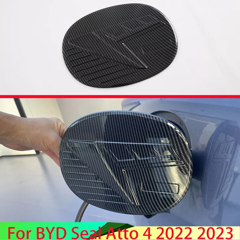 Аксессуары для автомобиля BYD Seal Atto 4 EV 2022 2023, стильные декоративные блестки из углеродного волокна для крышки зарядного порта
Аксессуары для автомобиля BYD Seal Atto 4 EV 2022 2023, стильные декоративные блестки из углеродного волокна для крышки зарядного порта