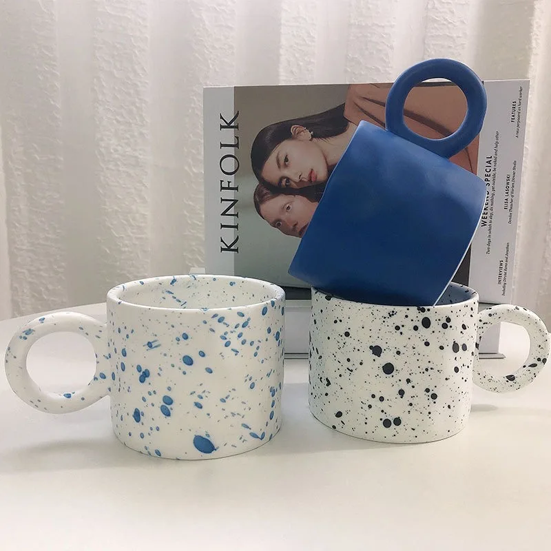 Fatty Mug Korean Style Design Splash Ink Ceramic Cup Spot Mugs Simple Coffee Mug Couple Cups Coffee Mugs Tea Drinkware
Fatty Mug Korean Style Design Splash Ink Ceramic Cup Spot Mugs Simple Coffee Mug Couple Cups Coffee Mugs Tea Drinkware