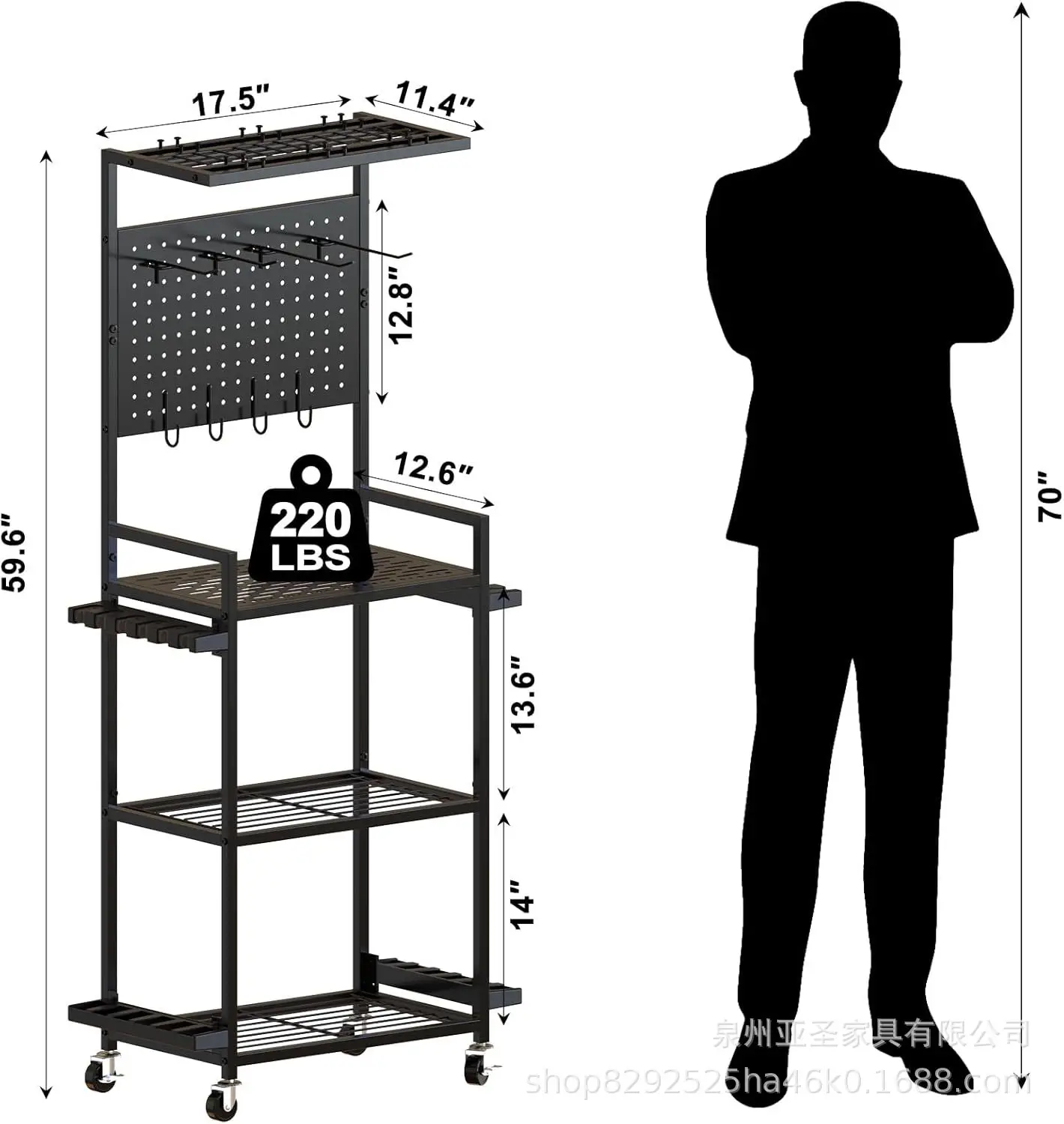 Large Capacity Fishing Rod Storage Rack Movable Fishing Gear Storage Rack Multi-purpose Outdoor Fishing Rod Storage Car
Large Capacity Fishing Rod Storage Rack Movable Fishing Gear Storage Rack Multi-purpose Outdoor Fishing Rod Storage Car
