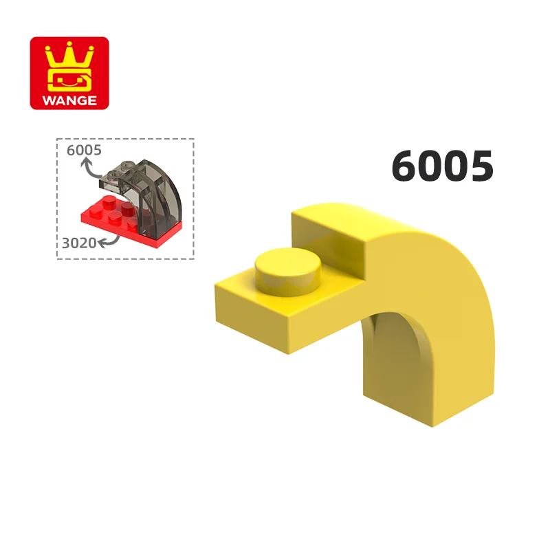 Wange 6005 100 г/98 шт. 1x3x2 изогнутый строительный блок Moc аксессуары, совместимые с кирпичом DIY детские игрушки в сборе подарочная коробка
Wange 6005 100 г/98 шт. 1x3x2 изогнутый строительный блок Moc аксессуары, совместимые с кирпичом DIY детские игрушки в сборе подарочная коробка