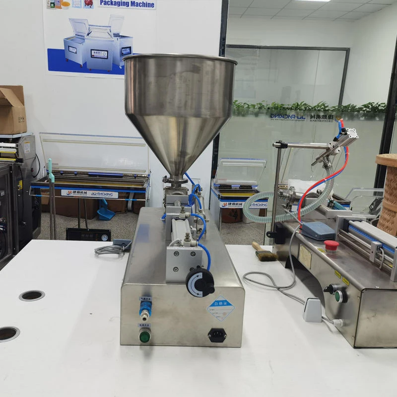Automatic Electric Single Head Liquid Paste Filling Machine for Glass Bottles Cosmetics Chili Sauce Honey Edible Oil Small
Automatic Electric Single Head Liquid Paste Filling Machine for Glass Bottles Cosmetics Chili Sauce Honey Edible Oil Small