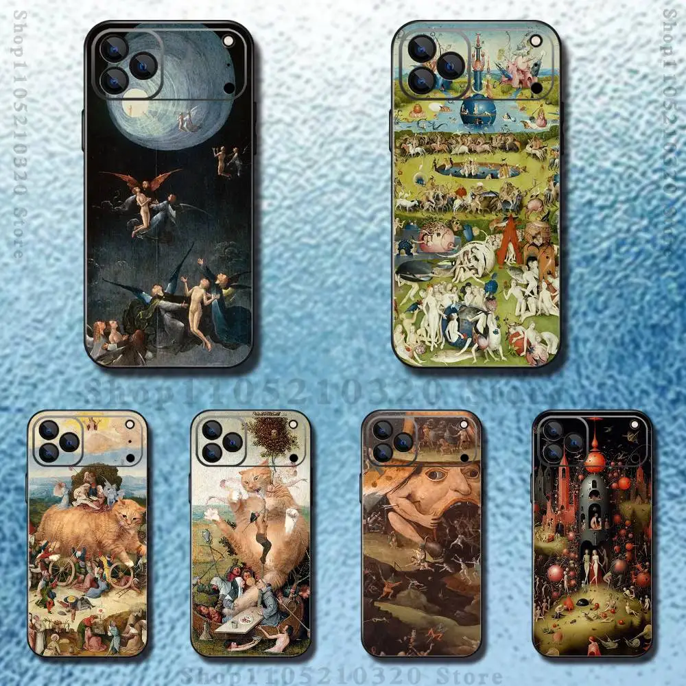 H-Hieronymus Bosch Painting Phone Case For iPhone 17,16,15,14,13,12,11 ,Pro Max,XS,X,XR,SE,Mini,8,7,Soft Silicone Black Cover
H-Hieronymus Bosch Painting Phone Case For iPhone 17,16,15,14,13,12,11 ,Pro Max,XS,X,XR,SE,Mini,8,7,Soft Silicone Black Cover
