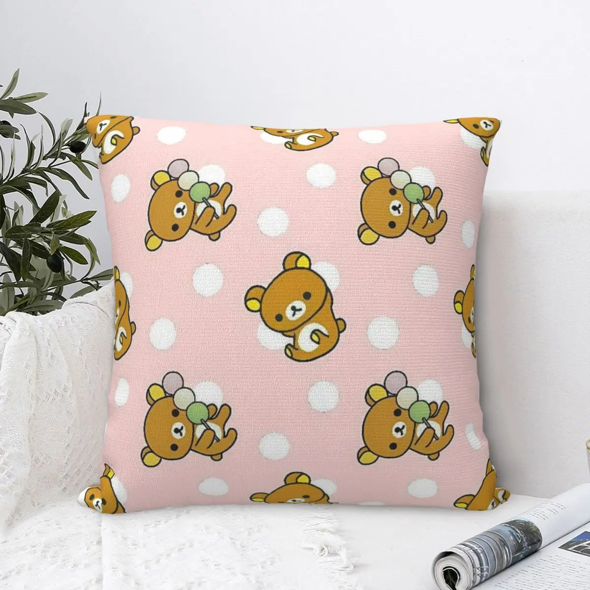 Rilakkumas Cartoon (2) Pillow Cover Fashion Pillow Case For Sofa Home Decoration Cushion Cover Square Design Pillowcases Gift
Rilakkumas Cartoon (2) Pillow Cover Fashion Pillow Case For Sofa Home Decoration Cushion Cover Square Design Pillowcases Gift